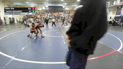 113 lbs Cons. Round 5 - Mateo Hernandez, Cypress vs Timmy Son, Westminster