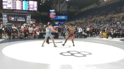 150 lbs Cons. Sub-rd Of 16 - Kaden Clark, Alabama vs Jimmy Milder, Iowa