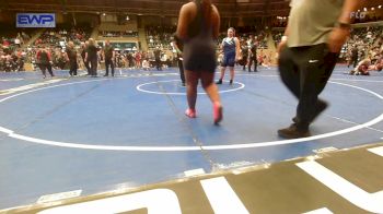 200 lbs Rr Rnd 1 - Kaleah Kearns, Honey Badgers Wrestling Club vs Deri'Ayna Meeks-Jones, Bookert T Washing/Carver