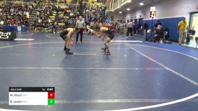 152 lbs Consy 6 - Wyatt Stout, Southern Regional-NJ vs Beau Lewis, Great Bridge-VA