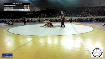 Round Of 128 - James Johnson, Shawnee Wrestling vs Aven Black, Tonkawa