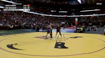 G115-4A 1st Place Match - Gizelle Meraz, Alamosa Girls vs Ivey McAlhany, Walsenburg Jr/Sr High School Girls