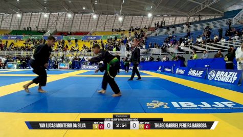 Thiago Gabriel Pereira Barbosa vs Yan Lucas Monteiro Da Silva 2026 IBJJF Brasileiro Kids