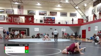 141 lbs Cons. Round 3 - Caleb Morris, Pitt.-Johnstown vs James Ryan, Gannon