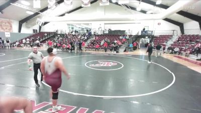 285 lbs Cons. Round 3 - Jayden Lee, Blackburn vs Byan Martinez, Schreiner