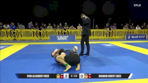 Brandon Robert Essex vs Ryan Alexander Yoder 2025 Pan IBJJF Jiu-Jitsu No-Gi Championship