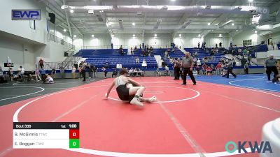 119 lbs 3rd Place - Braxton McGinnis, Team Tulsa Wrestling Club vs Eli Boggan, Team Tulsa Wrestling Club