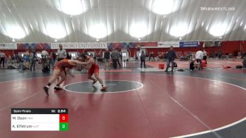 184 lbs Semifinal - Max Dean, Finger Lakes RTC vs Kendall Elfstrum, NJRTC