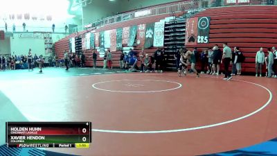 150 lbs Round 3 - Holden Huhn, Cincinnati LaSalle vs Xavier Hendon, Columbia