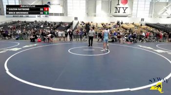 190 lbs Cons. Round 2 - Brice Browning, Club Not Listed vs Colton Raymond, Club Not Listed