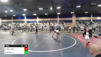 101 lbs Round Of 16 - Audriana Bermudez, Team Thunder WC vs Allison Orbeta, SoCal Grappling WC