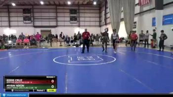132 lbs Round 1 (6 Team) - Eddie Cruz, RED LION WRESTLING CLUB vs Myrin Nixon, GREAT BRIDGE WRESTLING CLUB
