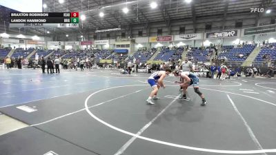 157 lbs 3rd Place - Braxton Robinson, Kearney Matcats vs Landon Hammond, Brighton WC