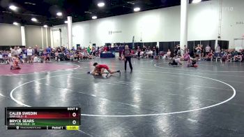 138 lbs Round 2 (8 Team) - Caleb Swedin, Iowa Gold vs Bryce Sears, Ohio Titan Gold