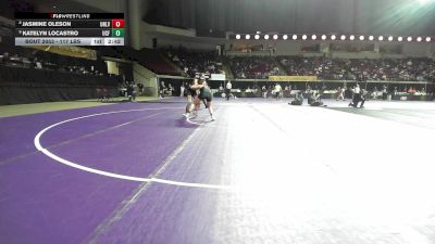 117 lbs Round Of 16 - Jasmine Oleson, UNLV (W) vs Katelyn LoCastro, UCF (W)