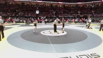 105 lbs Quarters - Mia Forberg, Mass. Perry vs Ellianna Perry, Watkins Memorial