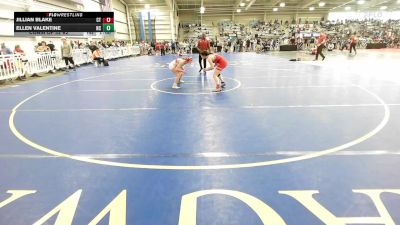 120 lbs Consi Of 32 #2 - Jillian Blake, CT vs Ellen Valentine, NC