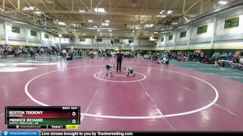 55 lbs Champ. Round 1 - Merrick Richard, MATPAC Wrestling - ND vs Boston TeKrony, Brookings