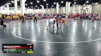 120 lbs Round 3 (10 Team) - Bradley Patterson, Camden Greasers vs Flynn Collins, Naperville Phoenix