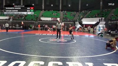 1-5A 114 Semifinal - Jaylee Carter, Weaver vs Elizabeth Hunter, Alexandria HS