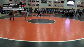 157 lbs 7th Place Match - Owen Daughetee, Dubuque Senior vs Oliver Martin, Dubuque Hempstead