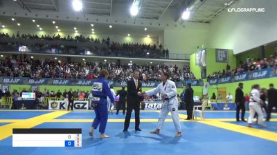 CARINA CURVELO vs CLAIRE-FRANCE 2019 European Jiu-Jitsu IBJJF Championship