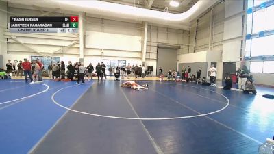 120 lbs Champ. Round 3 - Jahryzen Pagaragan, Slam vs Nash Jensen, Delta