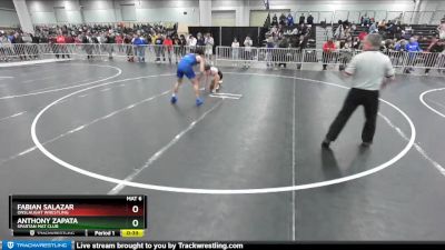 144 lbs Cons. Round 3 - Anthony Zapata, Spartan Mat Club vs Fabian Salazar, Onslaught Wrestling