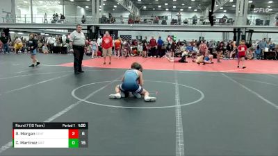 88 lbs Round 7 (10 Team) - Cam Martinez, Grit Mat Club vs Ryan Morgan, Centurion WC