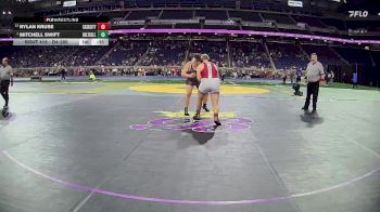 D4-285 lbs 3rd Place Match - Mitchell Swift, Delton Kellogg vs Rylan Kruse, Cass City