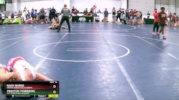 112 lbs Champ. Round 2 - Preston Morrison, Fitz Wrestling Academy vs Nash Burke, Region Wrestling Academy