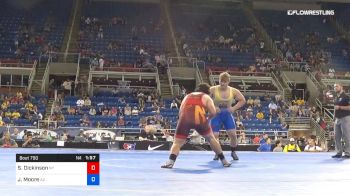 285 lbs Rnd Of 64 - Spencer Dickinson, New York vs Jacob Moore, Arizona