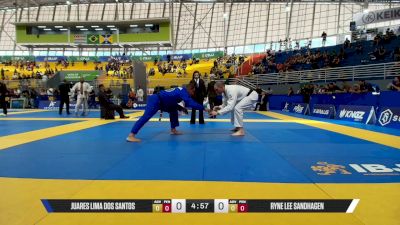 Ryne Lee Sandhagen vs Juares Lima Dos Santos 2026 Brasileiro Jiu-Jitsu IBJJF