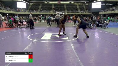 250 lbs Semifinal - Azeezat Odutola, Baltimore vs Camille Leak, Adamstown