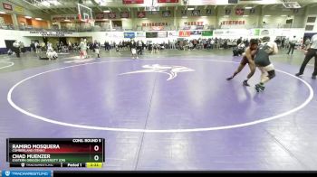 149 lbs Cons. Round 5 - Ramiro Mosquera, Cumberland (Tenn.) vs Chad Muenzer, Eastern Oregon University (OR)