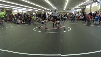 68 lbs Rr Rnd 4 - Adalynn Berezovske, Mount Carmel vs Olivia Hunter, Sherburne