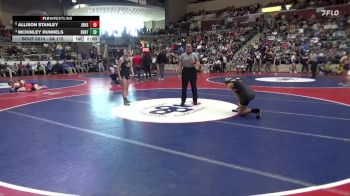 6A 115 lbs Quarterfinal - McKinley Runnels, Bentonville vs Allison Stanley, Jonesboro High School