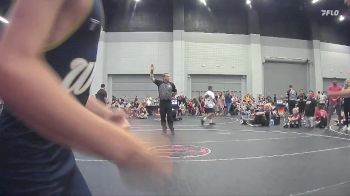90 lbs Round 2 (4 Team) - Leo Miller, West Forsyth Wrestling Club vs Kash Clementi, Backyard Brawlers Gold