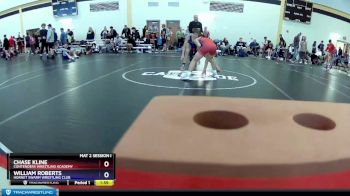 120 lbs Cons. Round 4 - Chase Kline, Contenders Wrestling Academy vs William Roberts, Hornet Swarm Wrestling Club