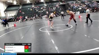 285 lbs Finals (2 Team) - Nathan Schauer, Northern State vs Anthony Caldwell, Fort Hays State