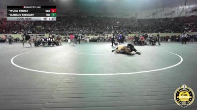 B6A-215 lbs Cons. Semi - Wura Yinusa, Union vs Markus Stewart, Putnam City West