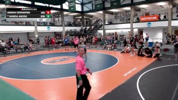 145-154 lbs 3rd Place Match - Kainoa Ancog, Johnsburg Area Wrestling Club vs Adrian Cervantes, Evergreen Park