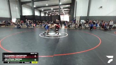 119 lbs 3rd Place Match - Alejandro Concepcion, Thurston County Wrestling Club vs Joe Ethan Tristan, Tri Cities Wrestling Club