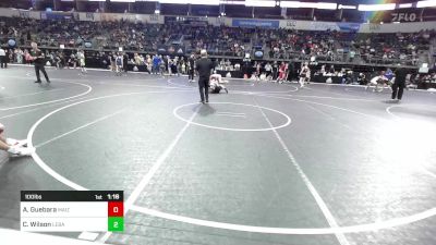 100 lbs Consi Of 4 - Antonio Guebara, Maize vs Colton Wilson, Lebanon, MO