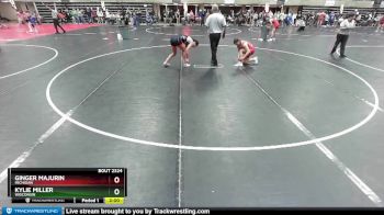 140-152 lbs Round 3 - Kylie Miller, Wisconsin vs Ginger Majurin, Michigan