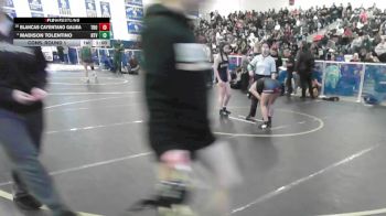 100 lbs Cons. Round 1 - Blancas Cayentano Galiea, Troy vs Madison Tolentino, Northview