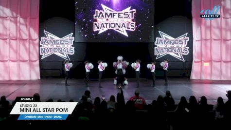 Studio 22 - Mini All Star Pom [2024 Mini - Pom - Small 2] 2024 JAMfest Dance Super Nationals