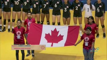 Honduras vs Canada- 2018 NORCECA U-18 Women's Continental Championship