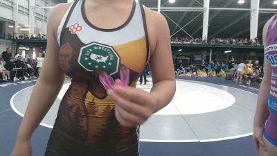 140 lbs Leilani Nanquilada, Washington vs Penelope Hall-Philbrick, South Carolina