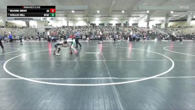 70 lbs Quarterfinal - Boone Meek, Halls Wrestling vs Hollis Hill, Williamson Co Wrestling Club